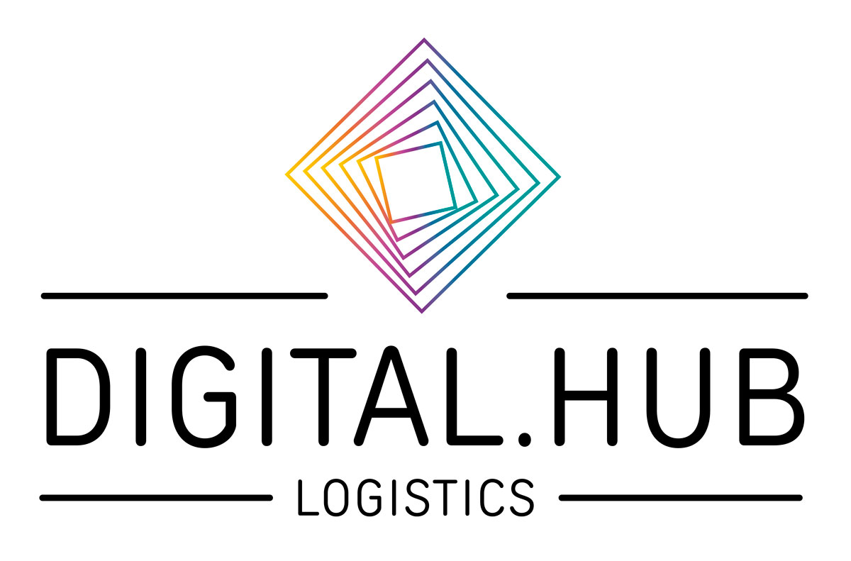 Logo vom Digital.Hub Logistics